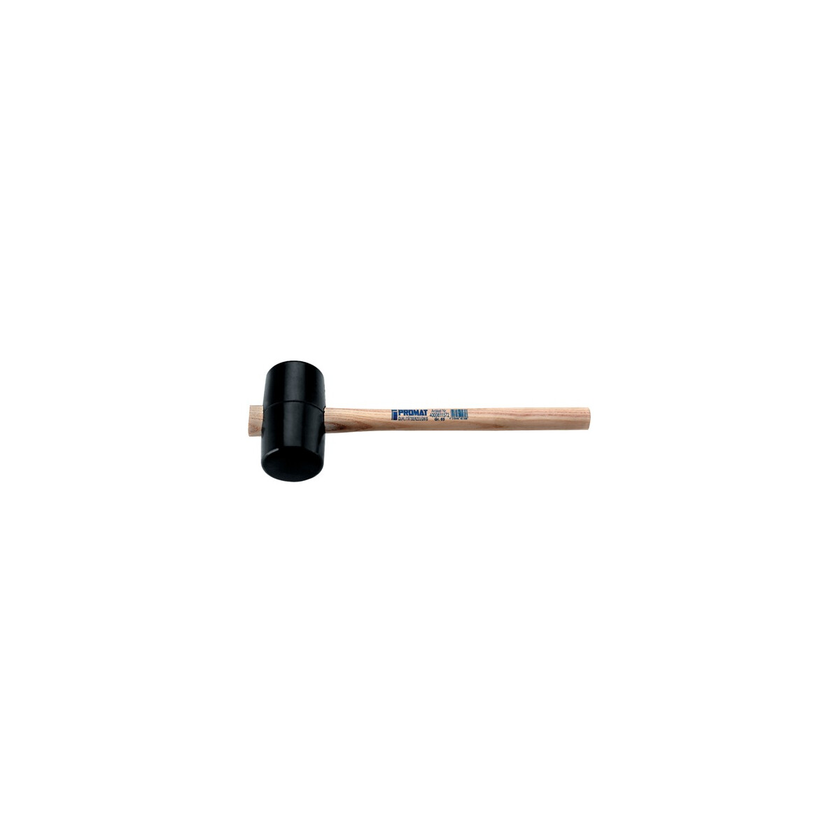 ABV Gummihammer Kopf-D.40mm Kopf-L.80mm schwarz Esche 90...
