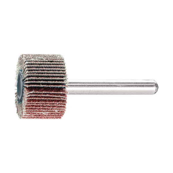 Fächerschleifer Ø30xH15mm K.60 Korund Schaft-D.6mm PFERD