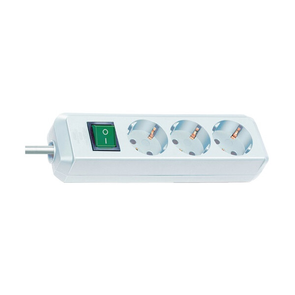 Steckdosenleiste Eco Line 16 A 250 V Steckd.3 m.Schalter 1,5m H05VV-F 3x1,5 mm²