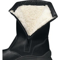 ABV Sicherheitswinterstiefel Siberian Gr.45 schwarz Leder S3 SRC CI EN20345 U.POWER