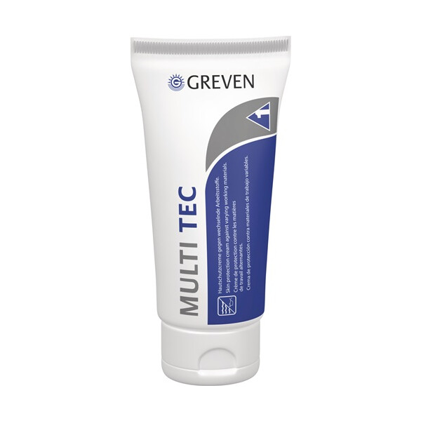 Hautschutzlotion GREVEN® MULTI TEC 100 ml silikonfrei,parfümiert Tube GREVEN