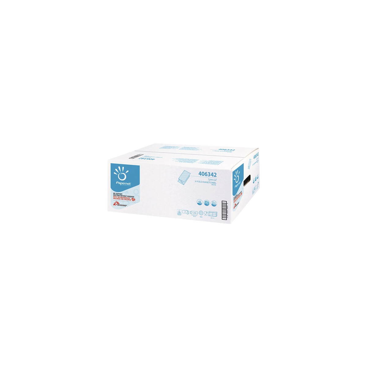 Handtücher 2-lagig weiß L240xB230ca.mm 15 Pk.a...