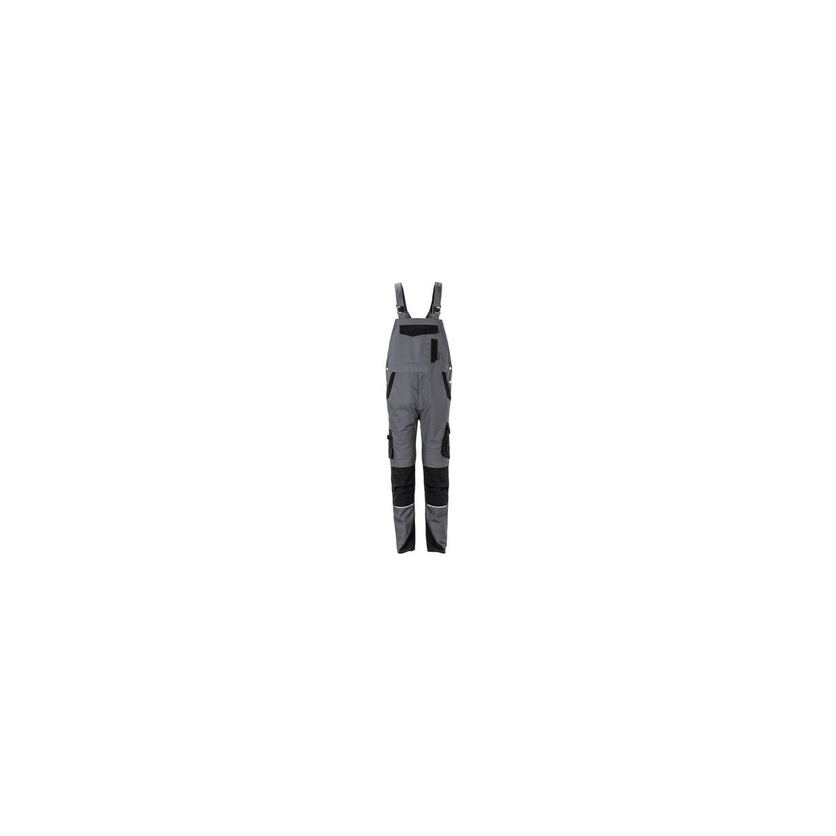QQ PLANAM Norit Herren Latzhose, Farbe: schiefer/schwarz,...
