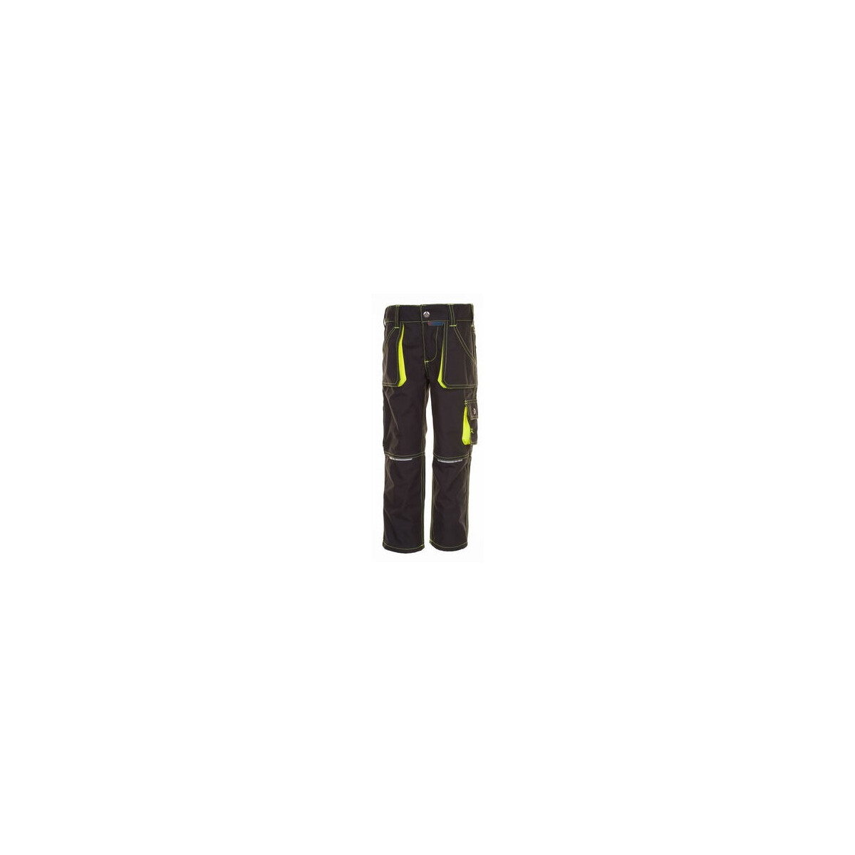 PLANAM Junior Bundhose, Farbe: anthrazit/gelb,...