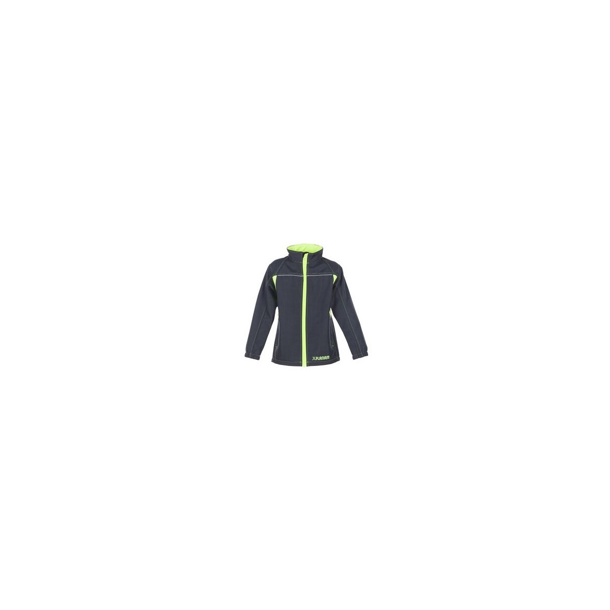 PLANAM Junior Softshelljacke, Farbe: anthrazit/gelb,...