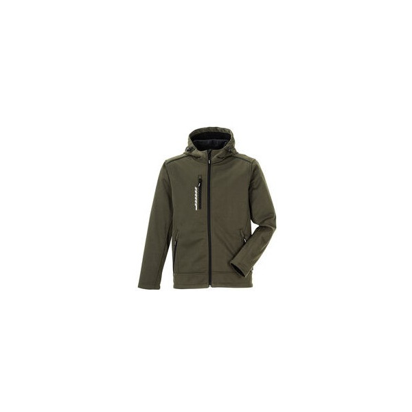 PLANAM Outdoor Hawk Softshelljacke, Farbe: oliv, Größe: S, atmungsaktiv, 100 % Polyester, ca. 360 g/m²