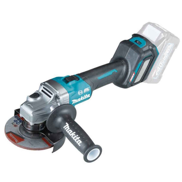 Makita GA023GZ Akku-Winkelschleifer 40V max., 125mm, BL-Motor, XGT, AWS, AFT,Drehzahlregulierung, Motorbremse, Solomaschine im Karton