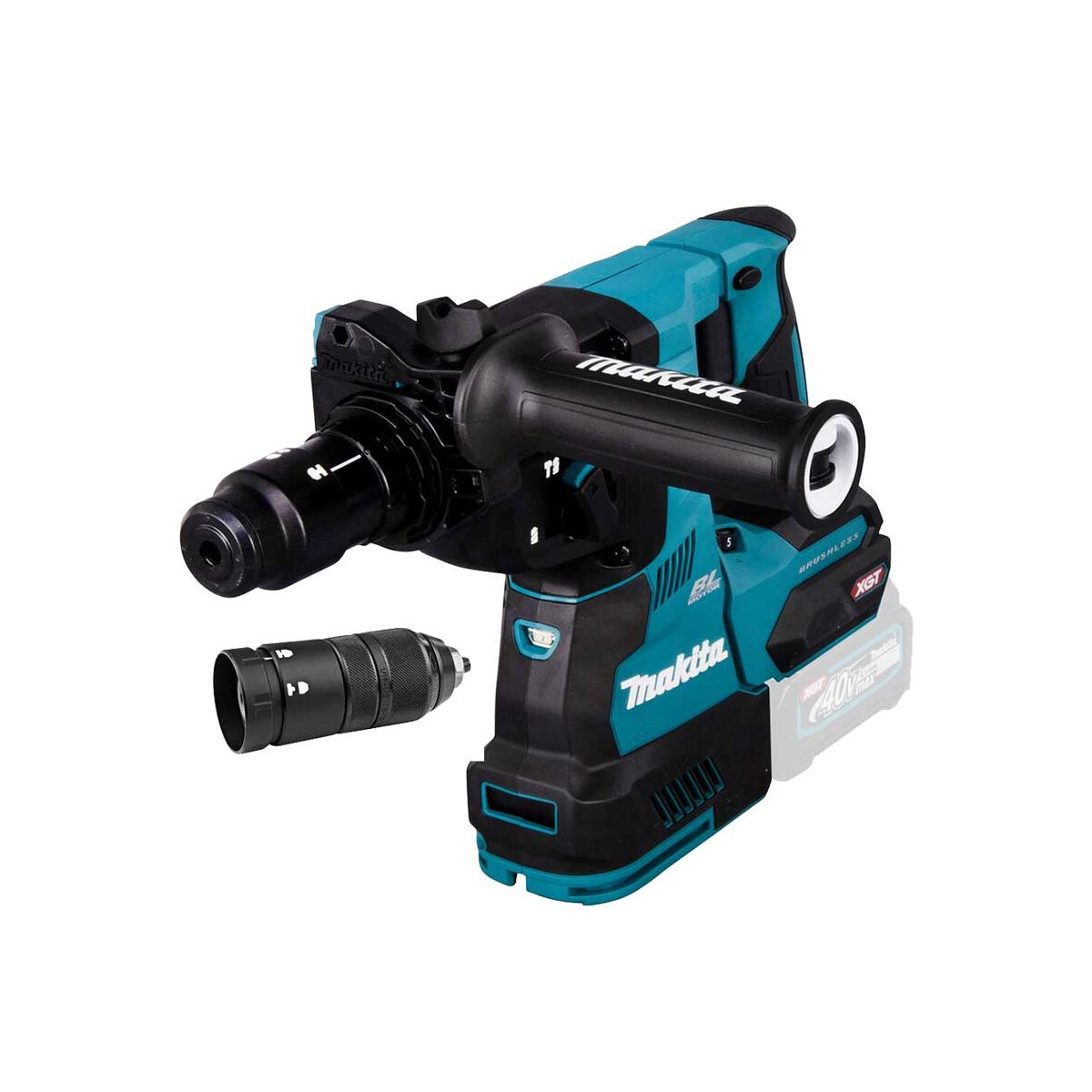 Makita HR004GZ Akku-SDS-Plus Kombihammer 40V max., 2,8J,...