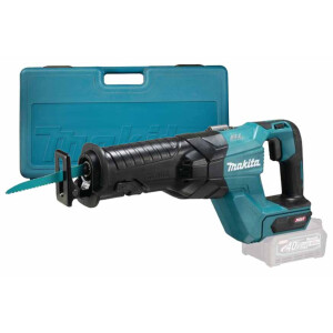 Makita JR001GZ Akku-Tigersäge Säbelsäge Reciprosäge 40V max., mit Pendelhub, BL-Motor, XGT, Drehzahlregulierung, werkzeugloser Sägeblattwechsel, Solomaschine im Transportkoffer