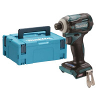 Makita TD001GZ02 Akku-Schlagschrauber 40V max., 1/4" Bitaufnahme, 4 Stufen regelbar, BL-Motor, XGT, Solomaschine im Makpac Gr. 2