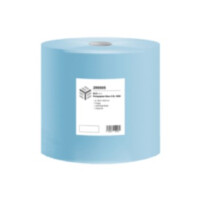 ELOS Putzpapier blue laminated, 36,5 x 36 cm, 2- lagig, 500Blatt / Rolle