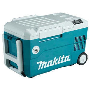 Makita DCW180Z Mobile Akku-Kühl-Wärme-Box 2x18V, für 18V, 24V und 230V Betrieb geeignet, 20l Fassungsvermögen, USB-Ladebuchse